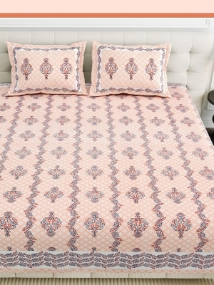 Pure cotton king size bedsheet set