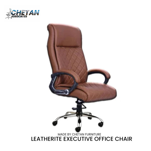 Brown Re-volving Chair