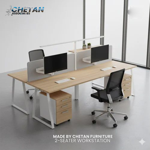 2 Seater Office Workstation Furniture