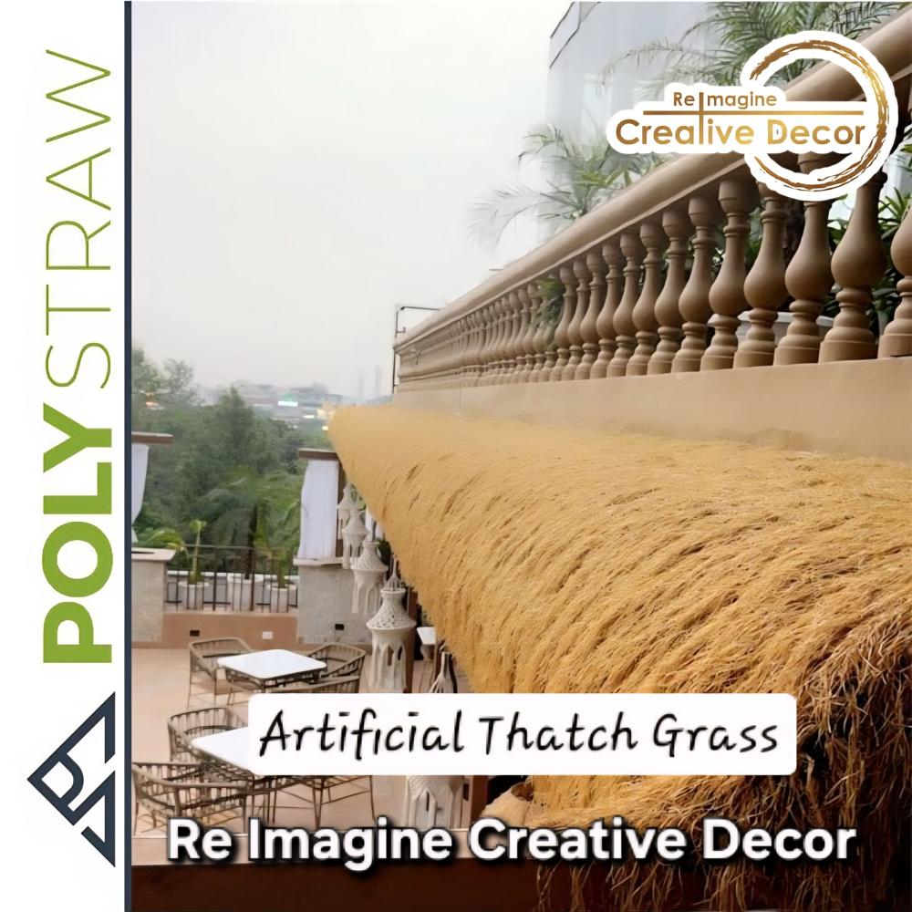 Artificial Thatch Grass For Roofing & Ceiling - Color: Brown