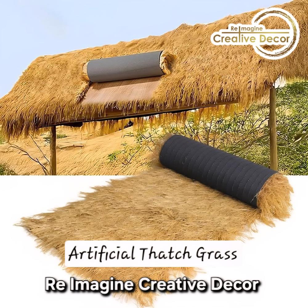Artificial Thatch Grass for Cafe, restaurant, Hotels, Hut, Gazebos, Roof & Ceiling, Synthetic 