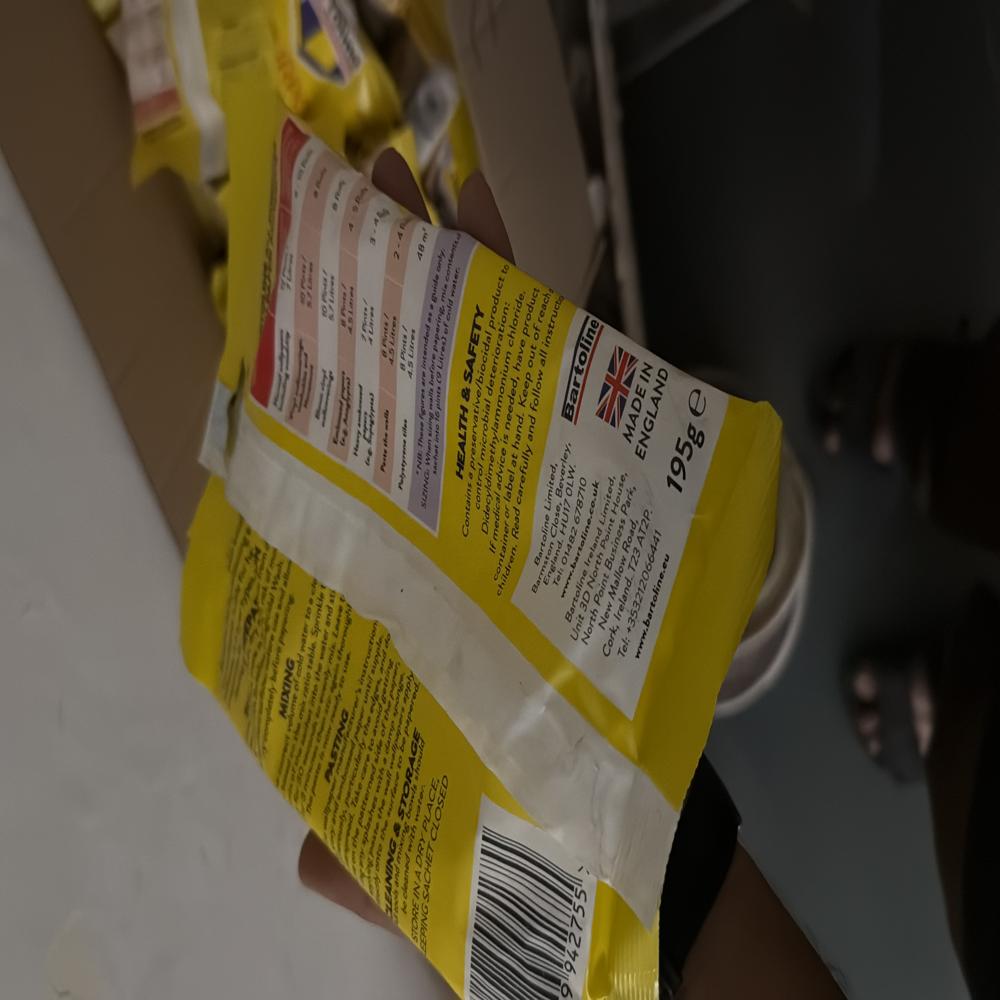 Bartoline Wallpaper Easy Application, Bubble-Free Application Reliable Hold 95grams/195grams wallpaper adhesive, strong hold, superior quality, imported, premium, 