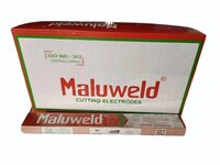 Maluweld 4mm Cutting Electrodes - Mild Steel, 350mm, Heavy Coated | Smooth Arc, Easy Slag Removal, Straight Cut Pattern