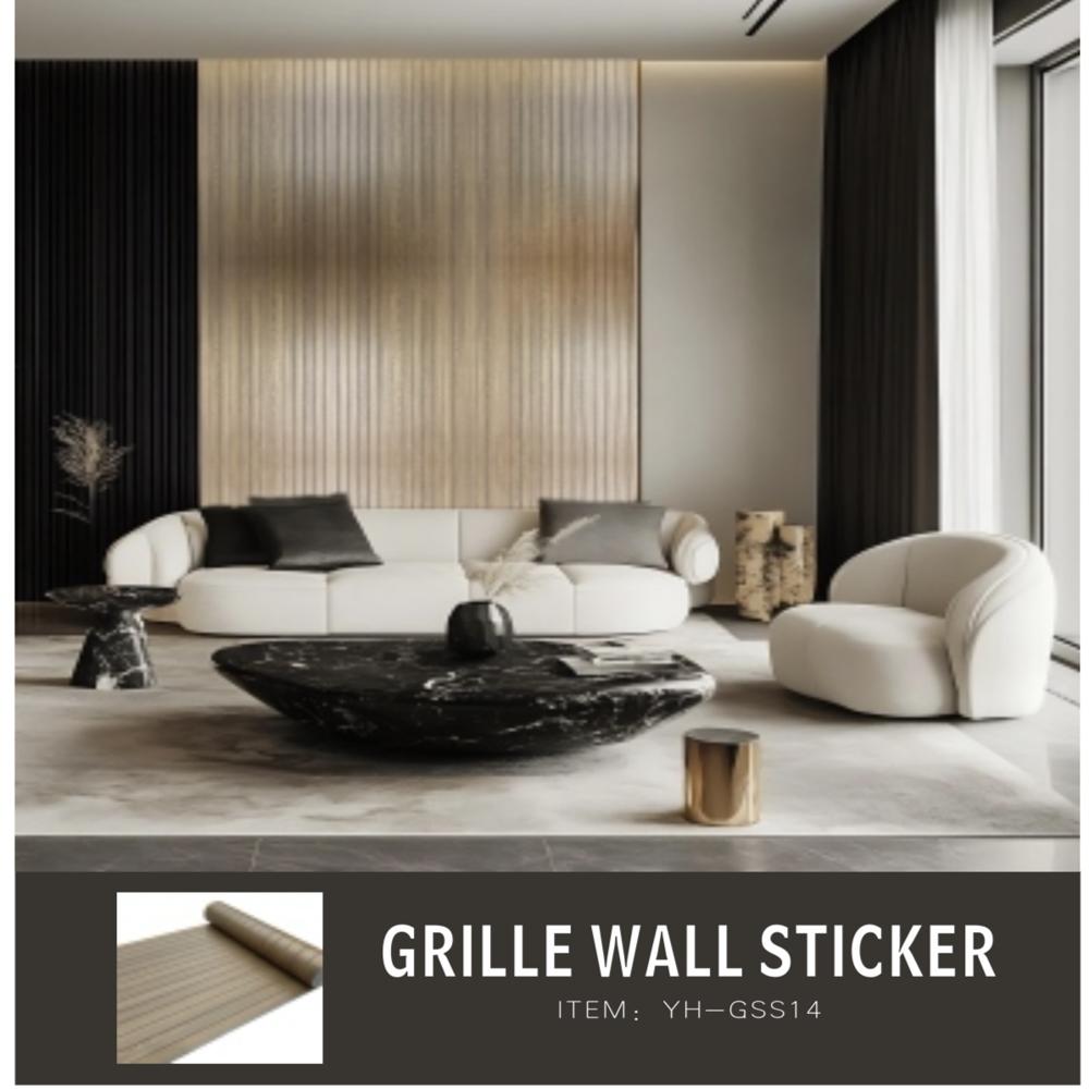 Wpc Pvc Sticker fluted panel