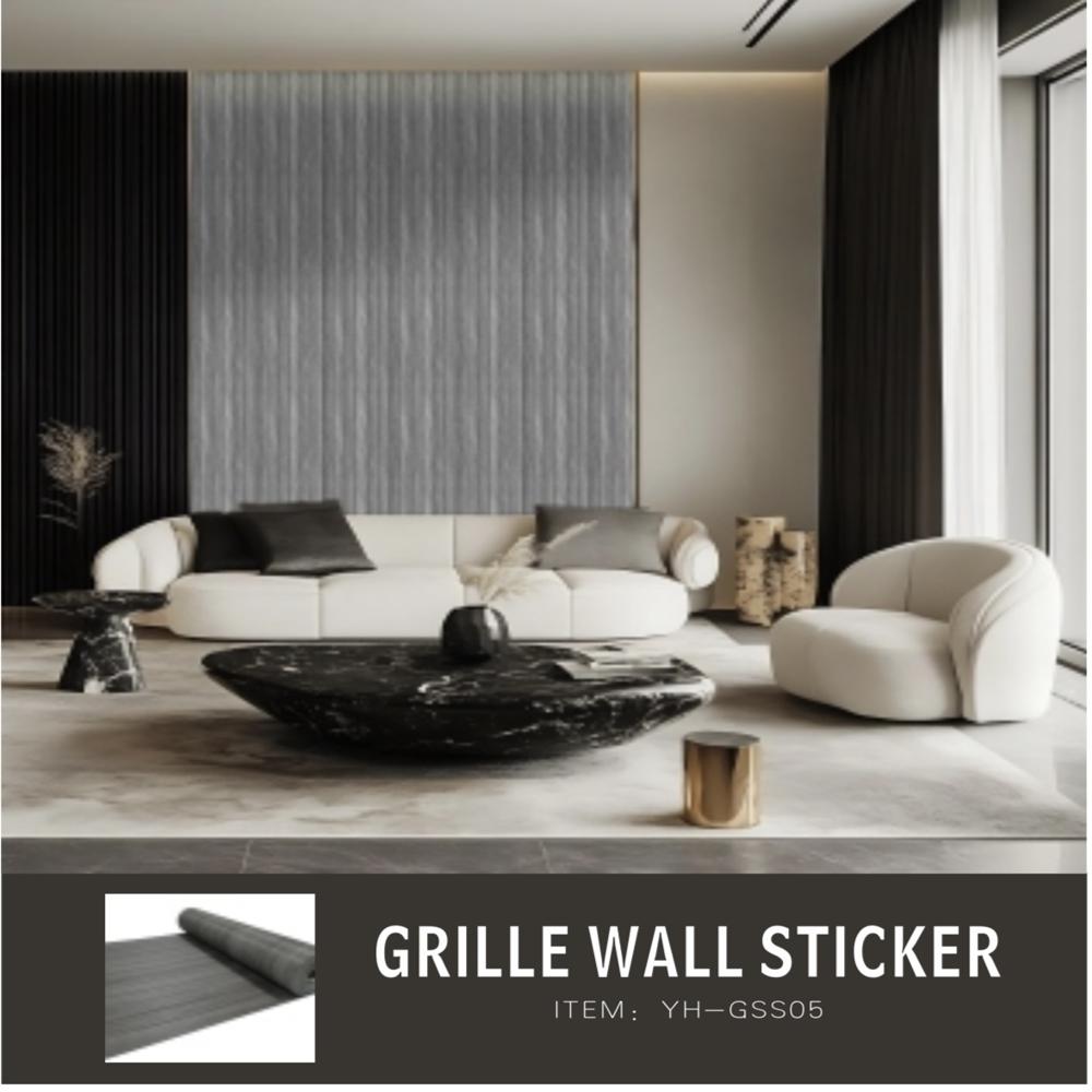 Wpc Pvc , sticker fluted panel, self adhesive panel pvc flexible panel premium stickers wall budget friendly panel lobby area, banquet decor idea and material, commercial space usage