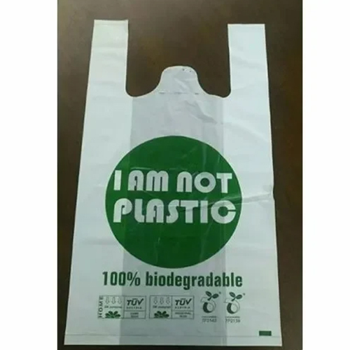 Compostable Grocery & Shopping Bags W Cut Bag