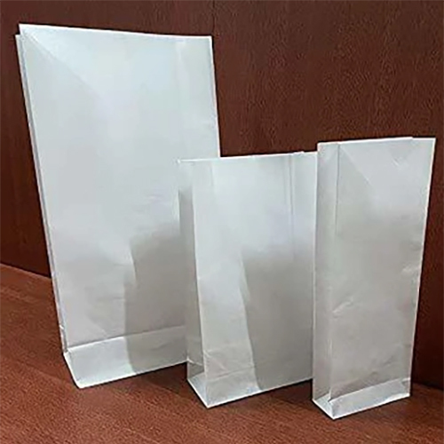 Food Packaging Paper Pouch - Color: white