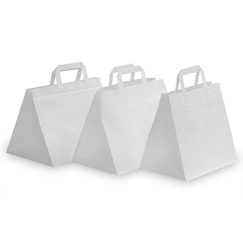 White Paper Cake Carry Bag