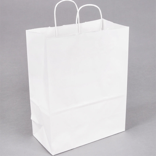 White Paper Shopping Bag