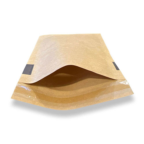 Paper Courier Bag - Color: Natural Brown