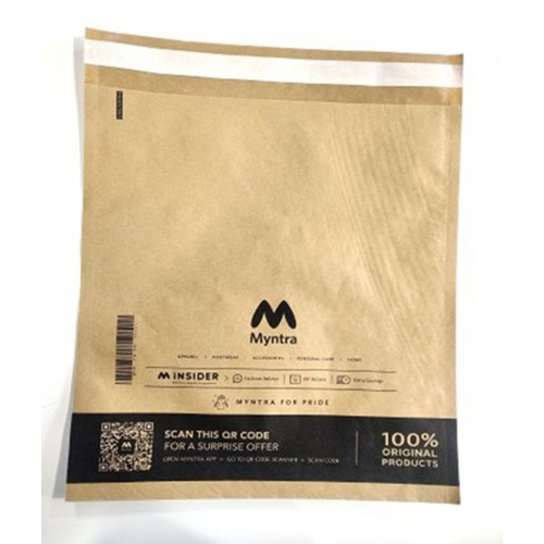 Flap Seal Tamperproof E-commerce Paper Courier Bags