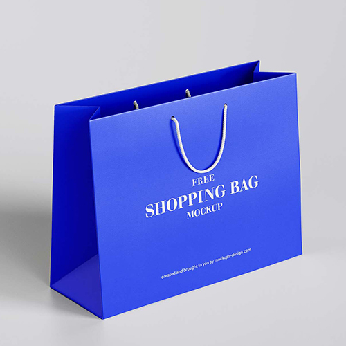 Paper Shopping Bag Mockup