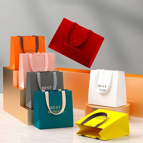 Custom Printed Paper Shopping Bags