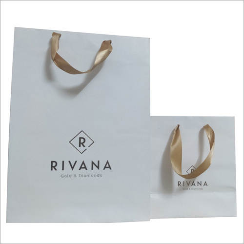 White Paper Gift Bag