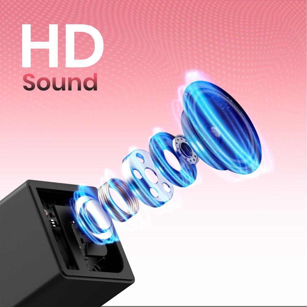 Portronics Nugget 3W Mini Pocket Bluetooth Speaker with Upto 4 Hours Playtime, HD Sound,