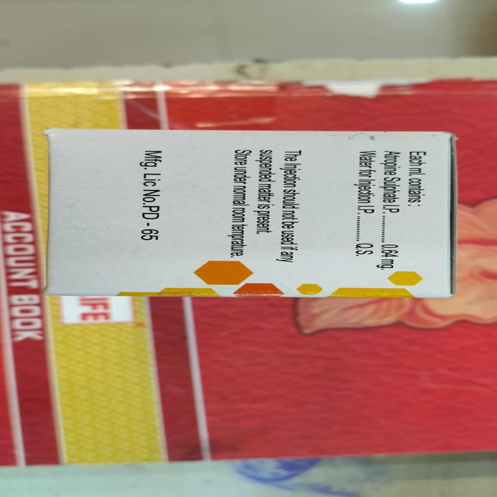 Atropine Sulphate Inj 