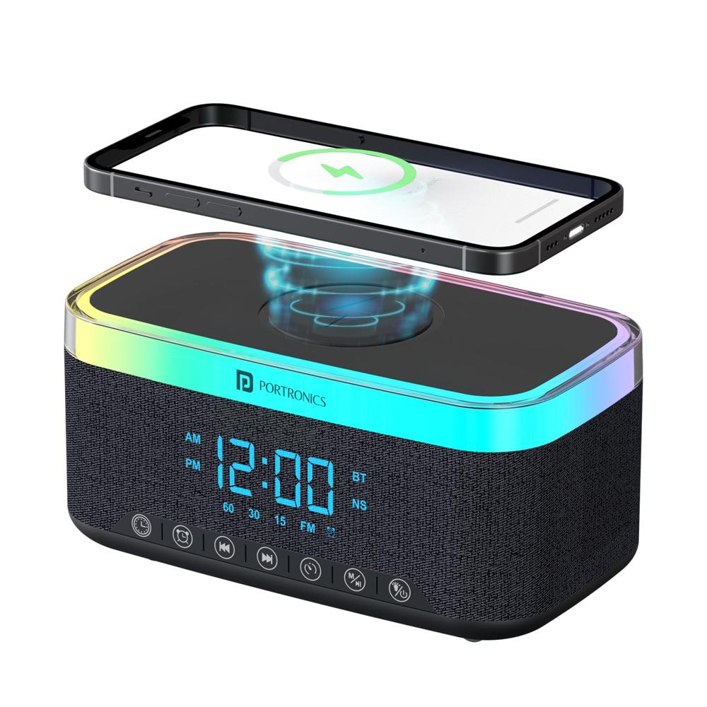 Portronics Trifusion 16W HD Sound Bluetooth Speaker with 15W Wireless Charging