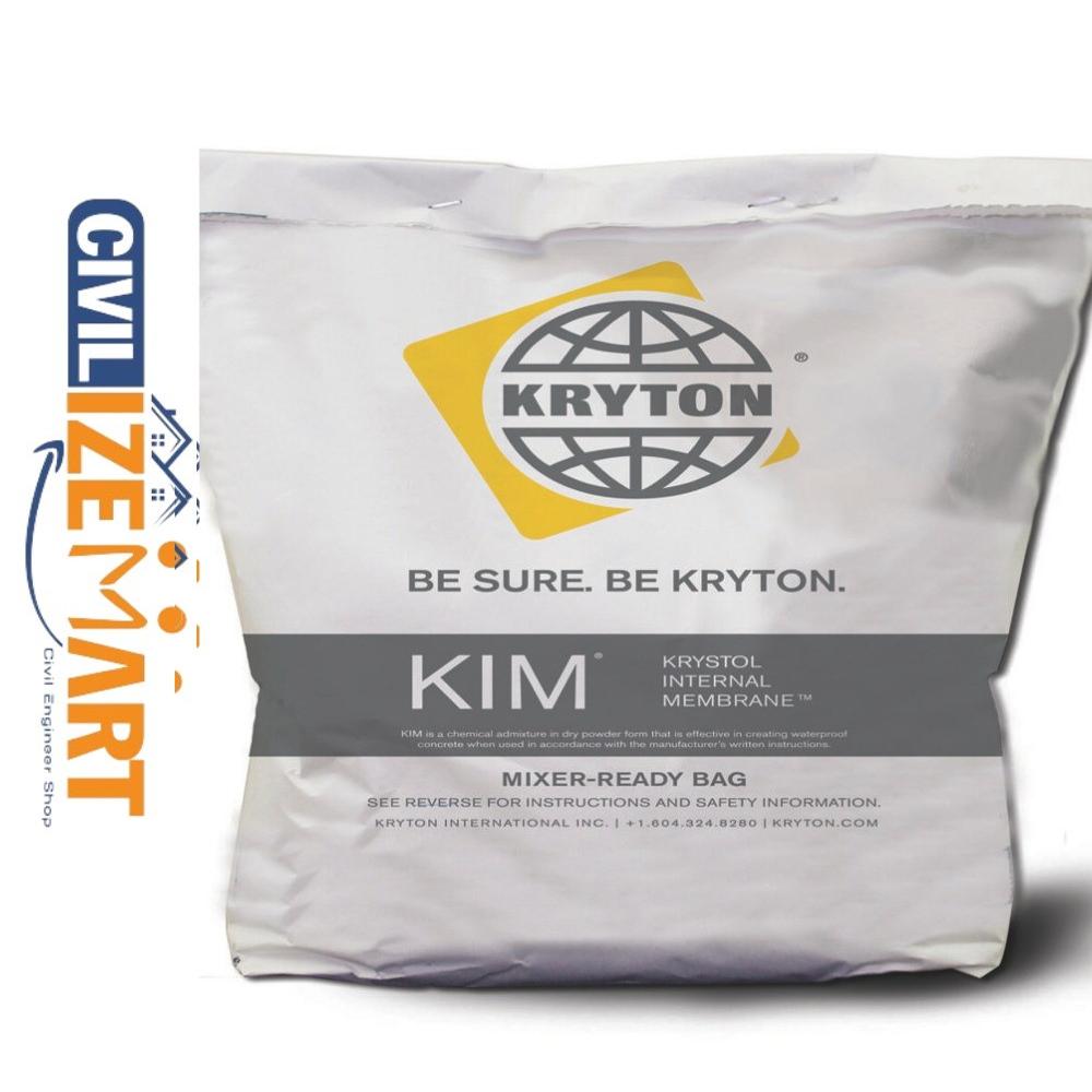Kryton Internal membrane (Smart Concrete) Waterproofing coating