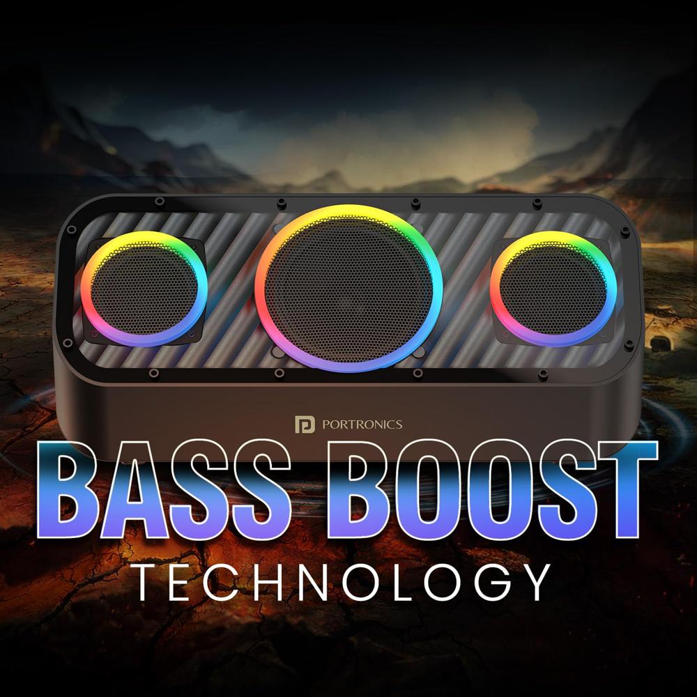 Portronics Microblast 60W HD Sound Portable Party Speaker With Bass Boost Technology