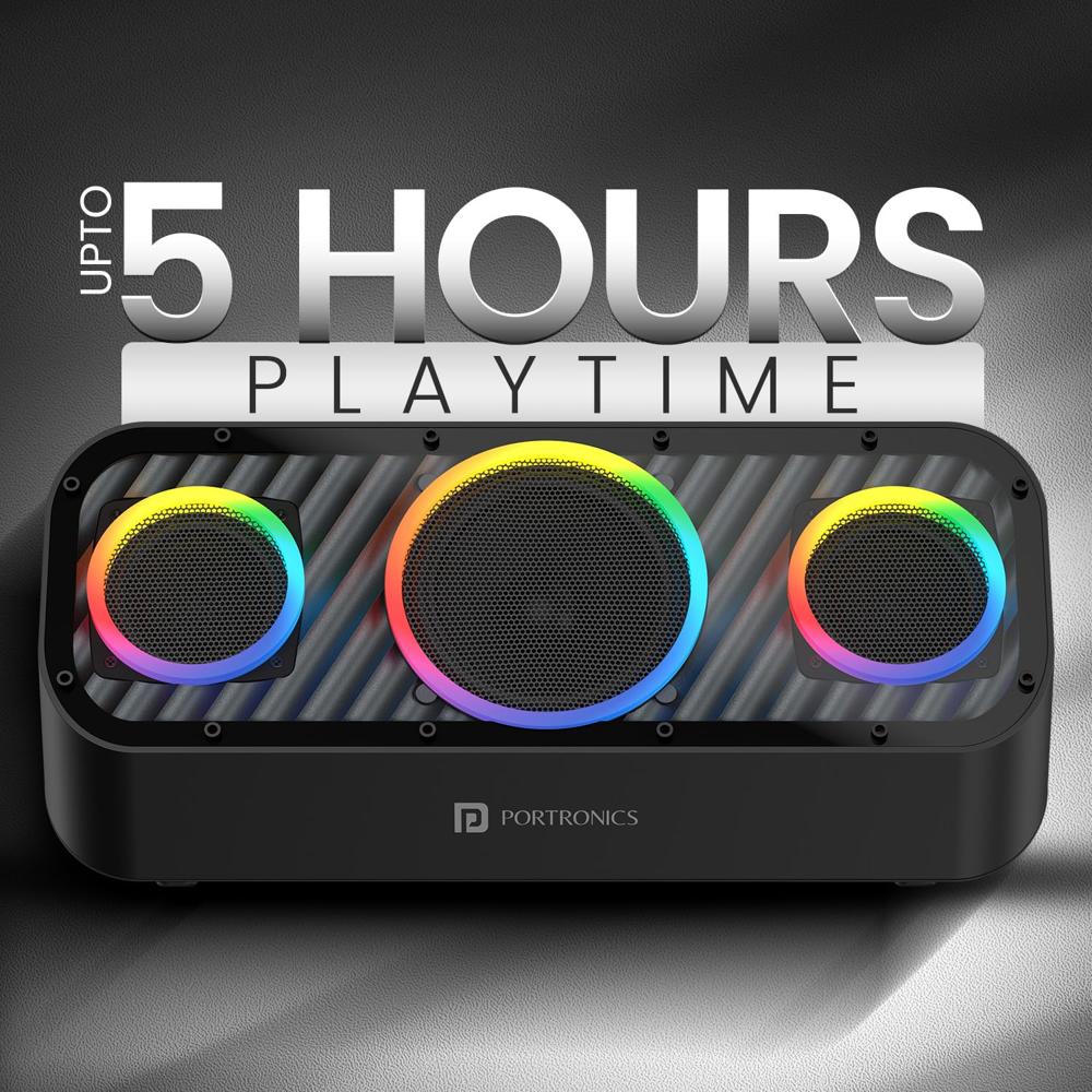 Portronics Microblast 60W HD Sound Portable Party Speaker With Bass Boost Technology