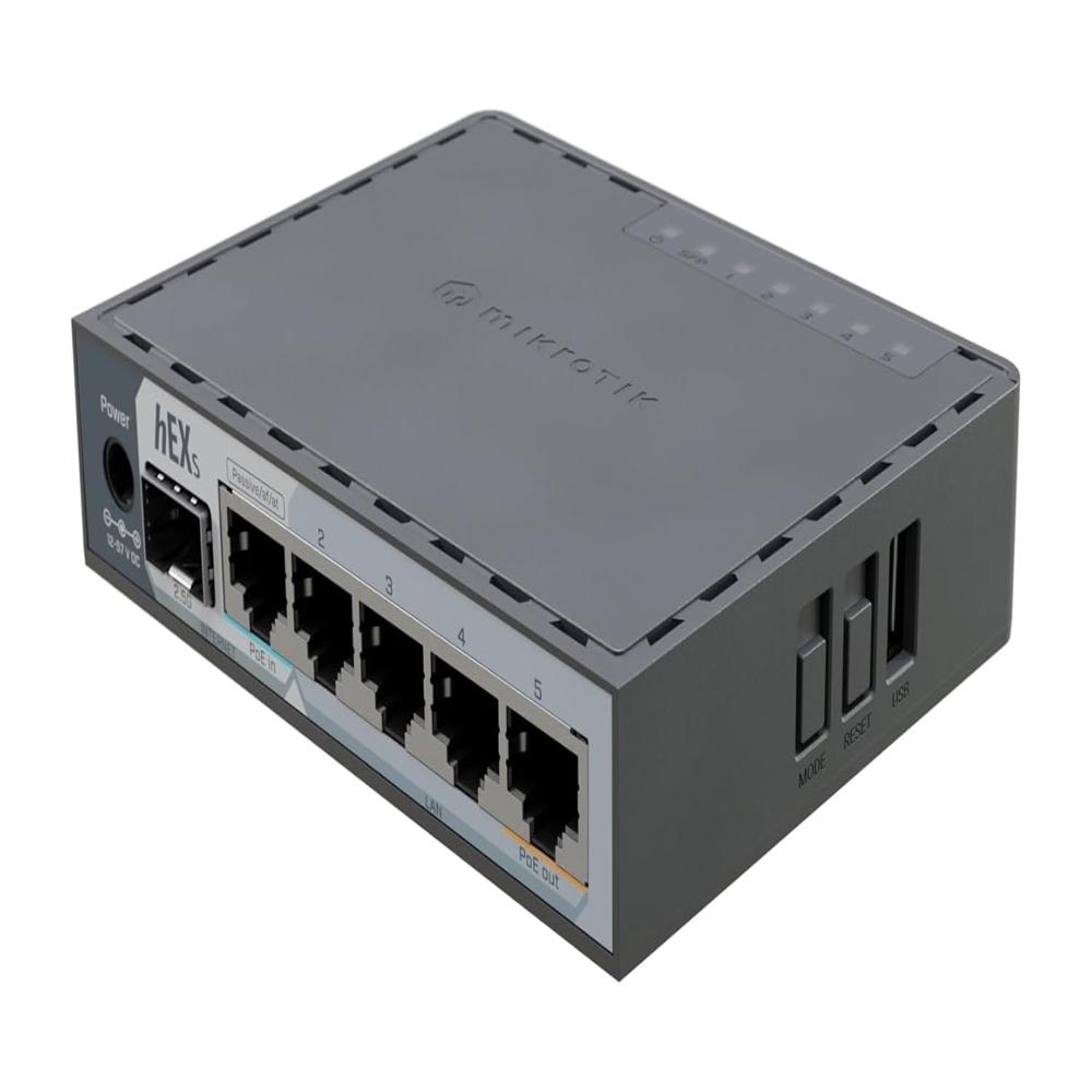 HEX Refresh Compact Five Port Ethernet Router