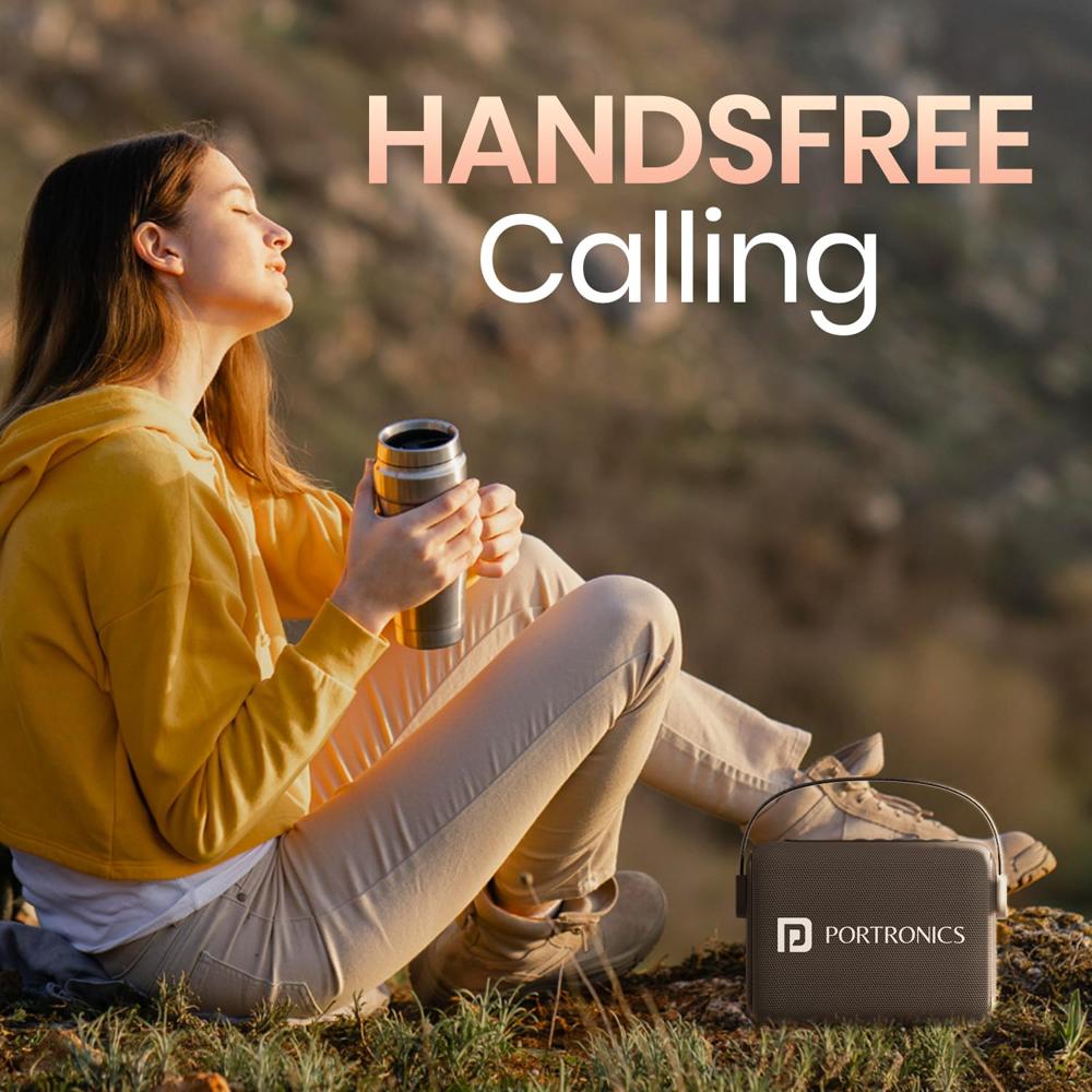 Portronics Resonate 14W Portable Bluetooth Speaker With LED Sunset Projection Lights