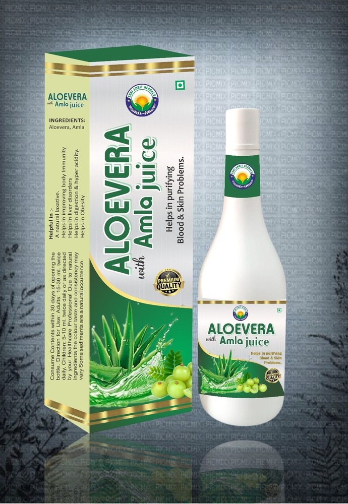 Aloevera With Amla Juice