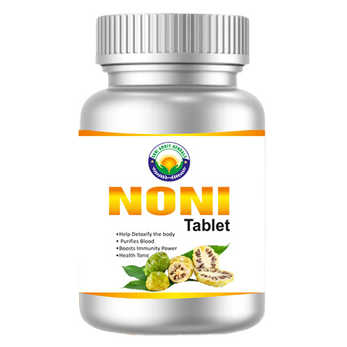 Noni Tablet - Pharmaceutical Grade Noni Extract, Standard Size, Light Brown | Immunity Booster, Sugar-Free, Vegetarian, Fast Disintegration