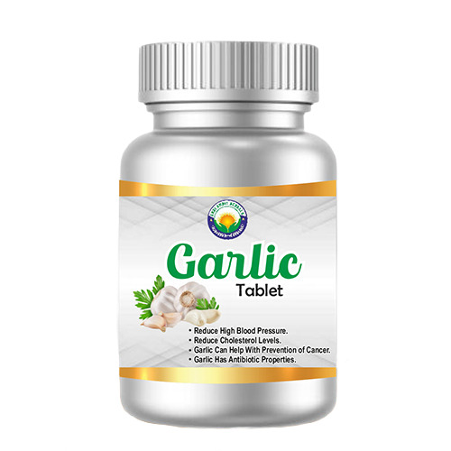 Garlic Tablet - Aged Garlic Extract 500mg, Odorless White Tablet | Immunity Boost, Cardiovascular Support, Cholesterol Management