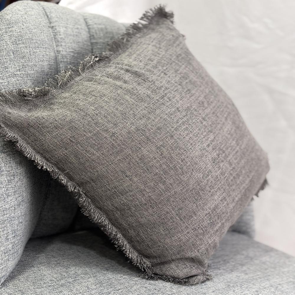 sterling frill cushion cover