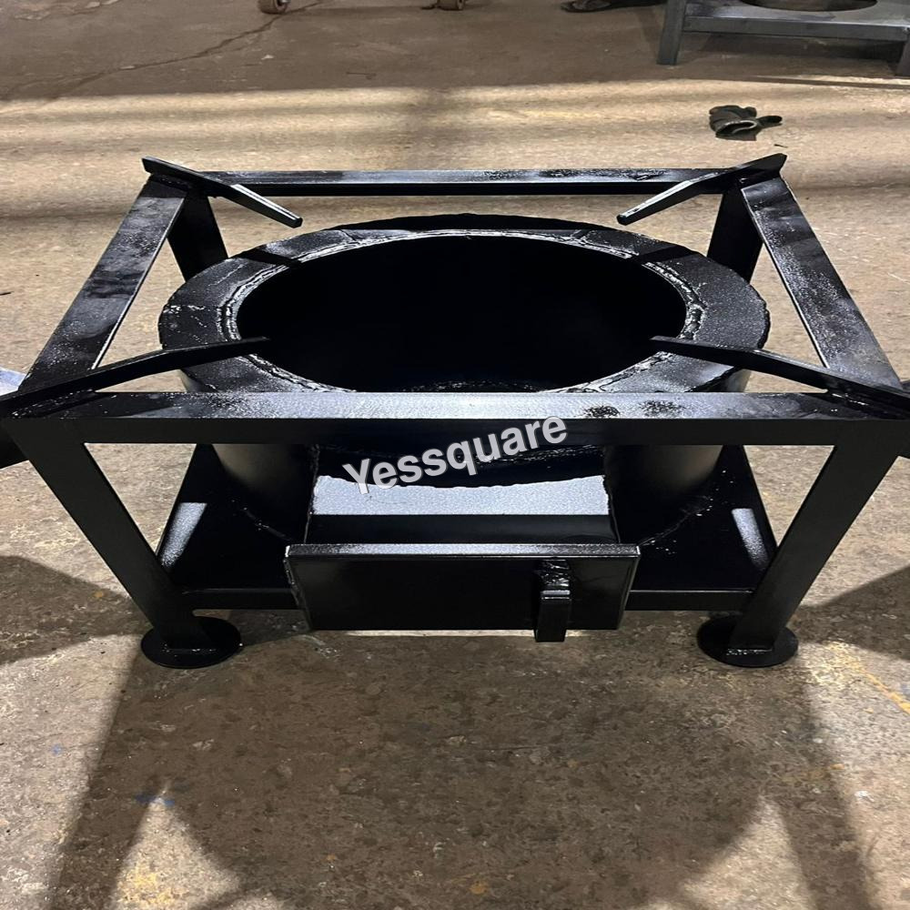 Commercial Turbo Rocket Wood Stove with Blower