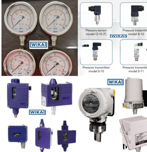 Wika Pressure Gauges And Switches