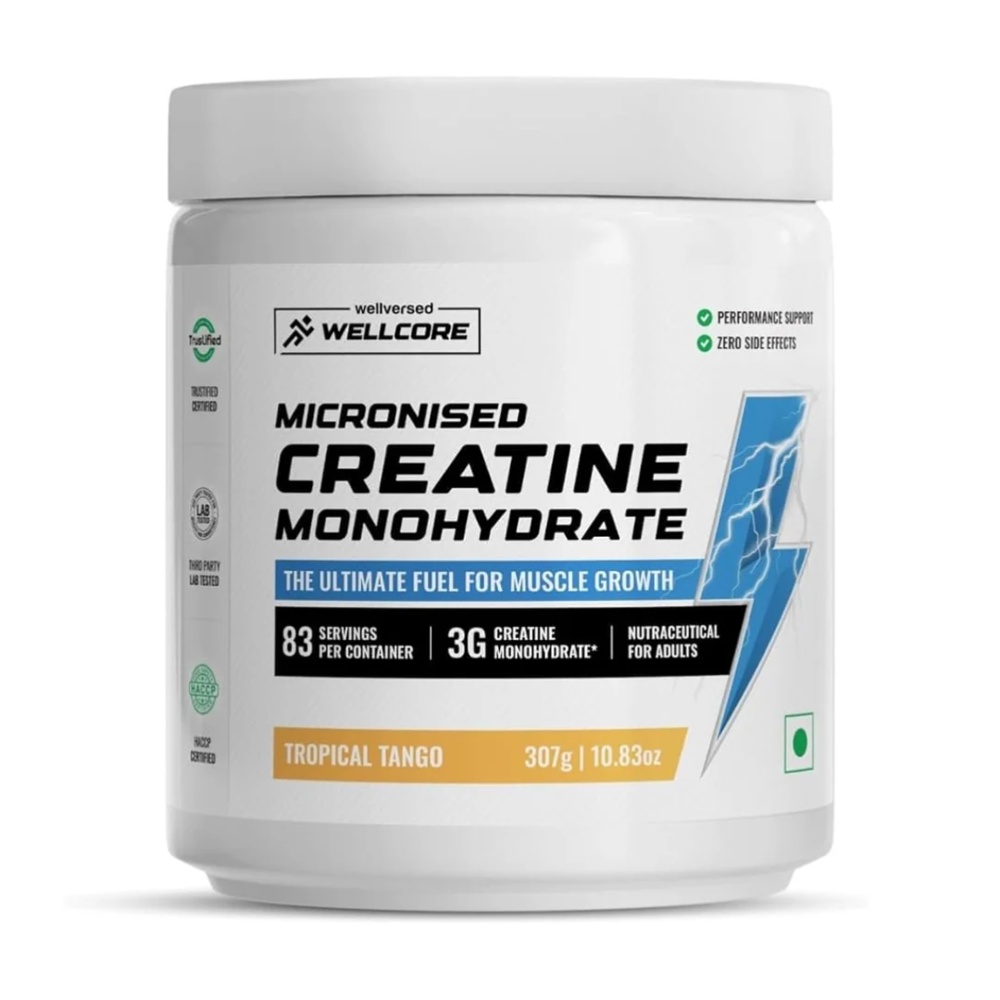 Wellcore Micronised Creatine Monohydrate Powder