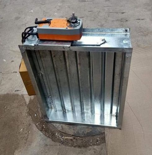 Galvanized Iron Motorized Smoke Fire Damper