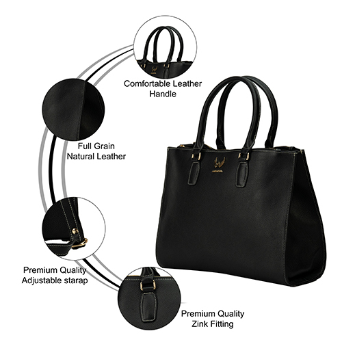 AMLP002BLK Ladies Tote Bag