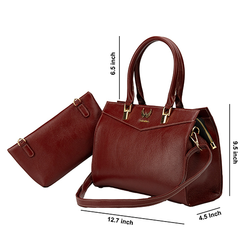 AMLP006FRD Ladies Satchel bag