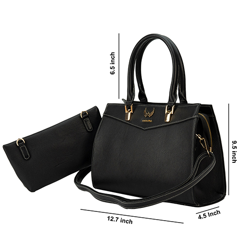 AMLP006BLK Ladies Satchel bag