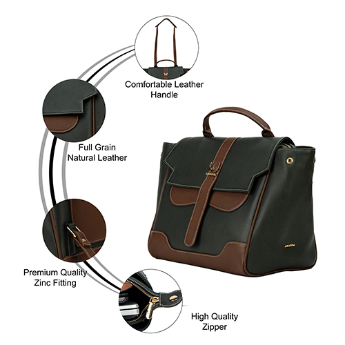 AMLP007OGR Ladies Backpack Bag