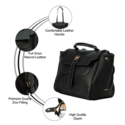 AMLP007BLK Ladies Backpack Bag