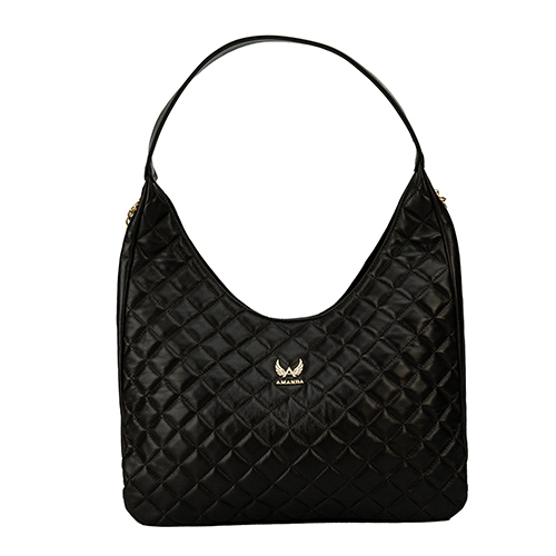AMLP008BLK Ladies Hobo Bag