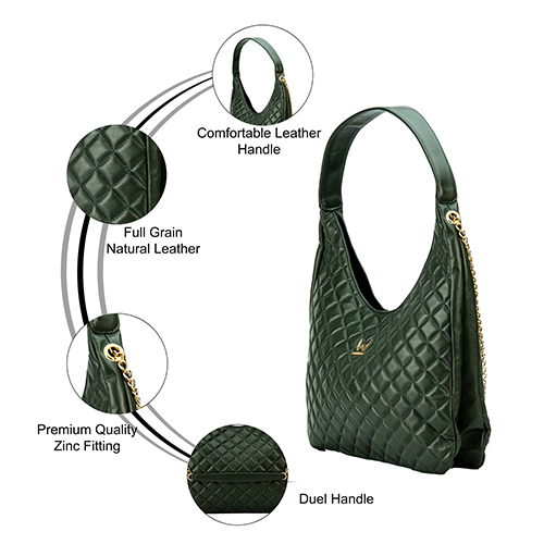 AMLP008OGR Ladies Hobo Bag