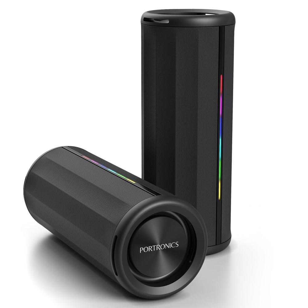 Portronics Nova 40W Portable Bluetooth Speaker with Dual Passive Radiator