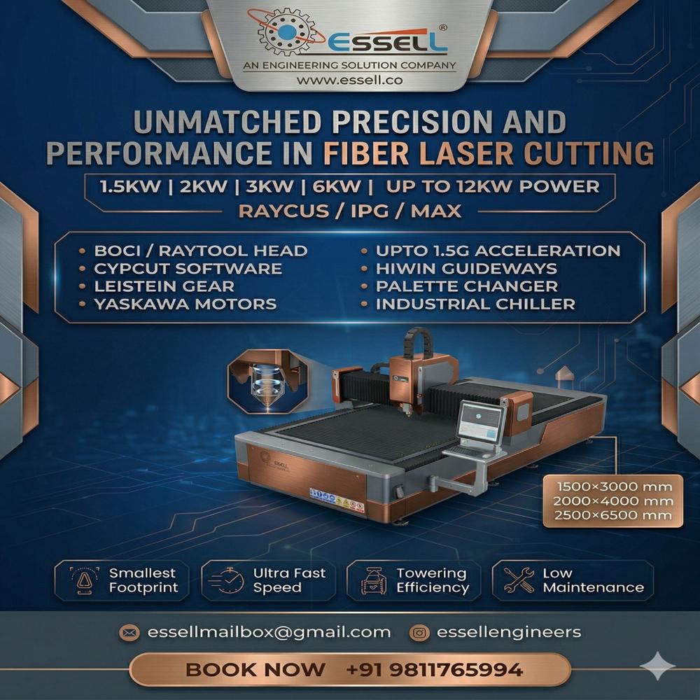 Metal Laser Cutting Machine - Automatic Grade: Automatic