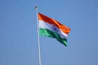 High Mast Indian Flag