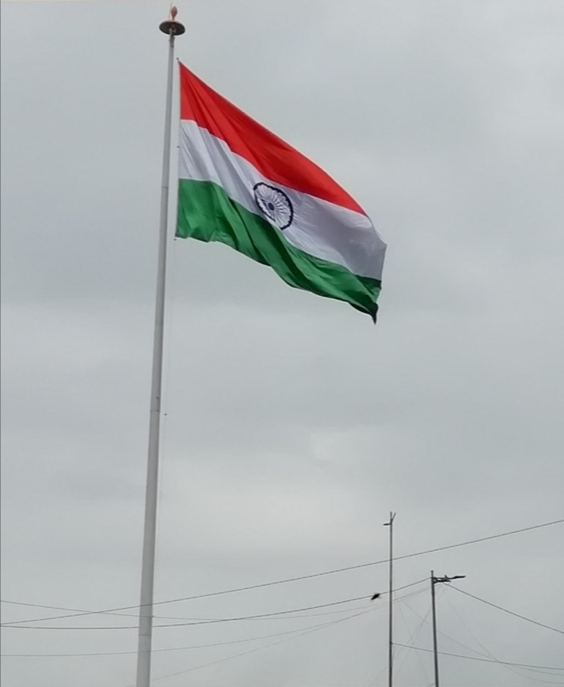 High Mast Indian Flag