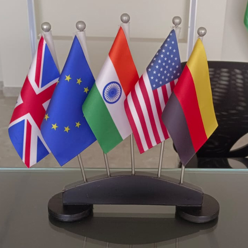Multi Flag Table Stand