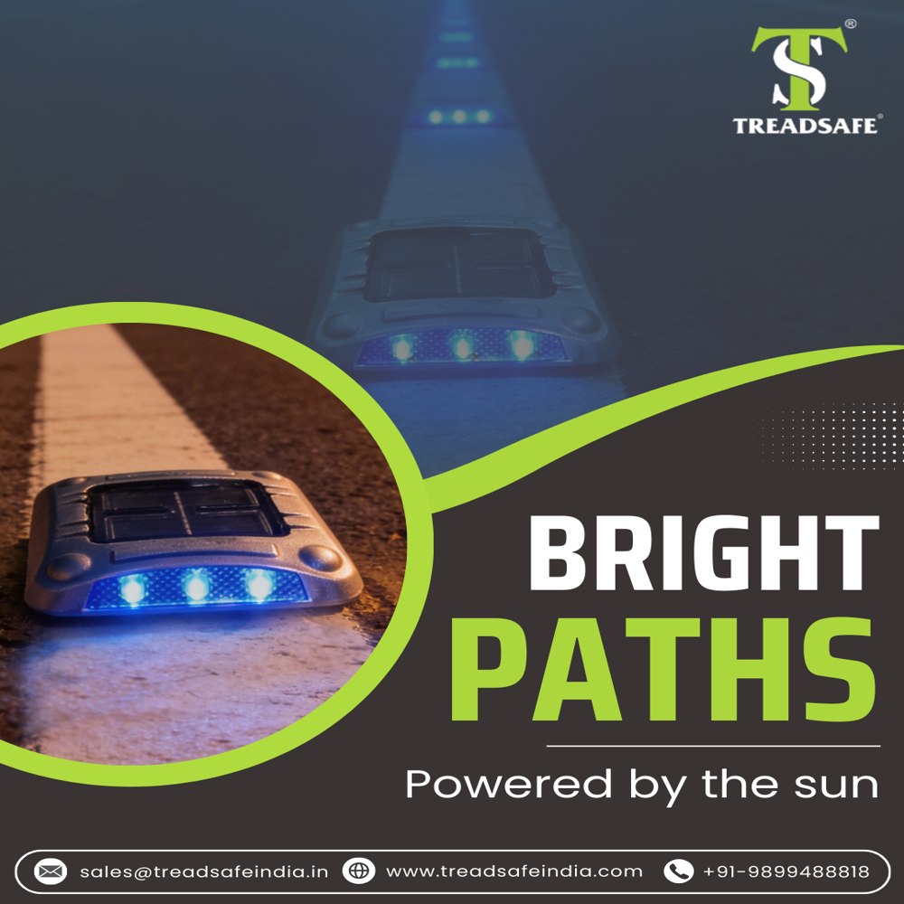 Solar road stud
