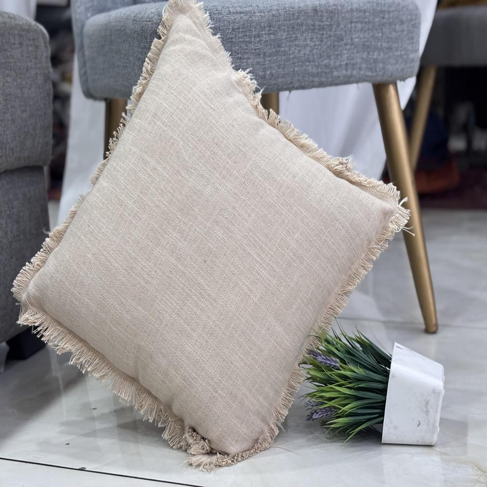 Frill Sterling Cushion - Feature: Shrink-resistant