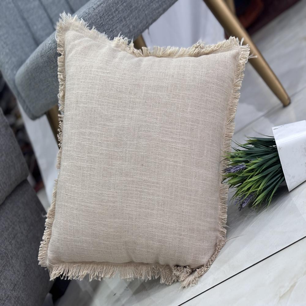 frill sterling cushion 