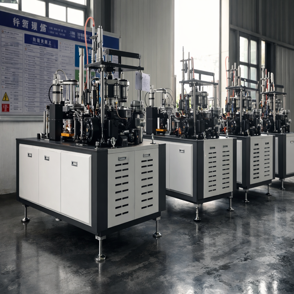 HIGH SPEED PAPER CUP FORMING MACHINE [KC-PCFM-1200]